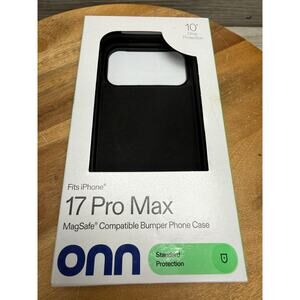 onn MagSafe Compatible Rugged Phone Case iPhone 17 Pro Max